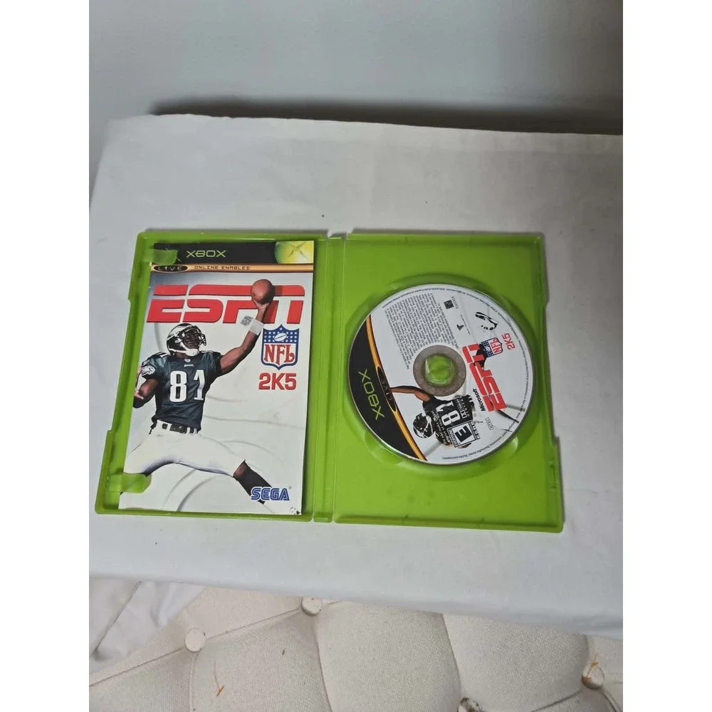 ESPN NFL 2K5 Original Xbox Football Game Sega Sports